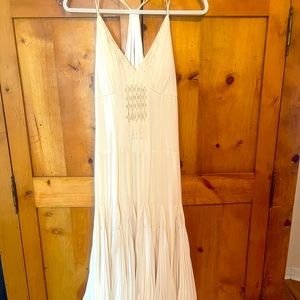 NWT Sue Wong ivory cocktail dress.